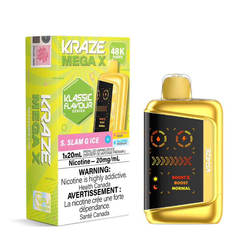Kraze Mega X 48K Classic - S. Slam G Ice