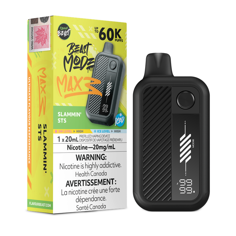Flavour Beast Beast Mode Max 3 60K - Slammin' STS Iced