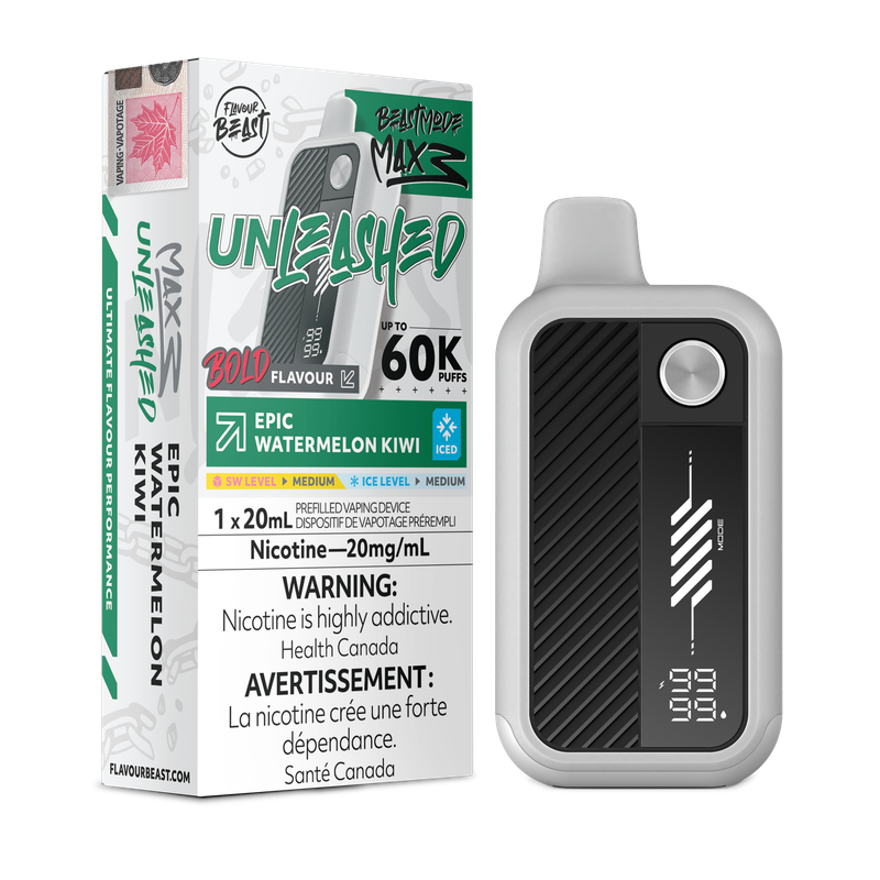 Flavour Beast Beast Mode Max 3 60K - Epic Watermelon Kiwi Iced