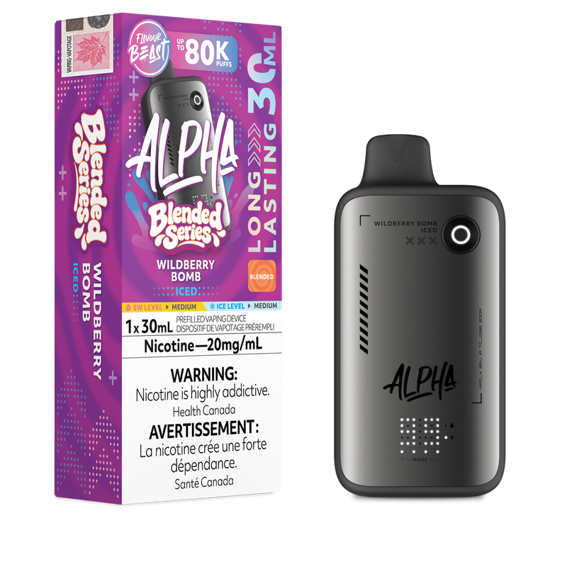 Flavour Beast Alpha 80K - Wildberry Bomb Iced