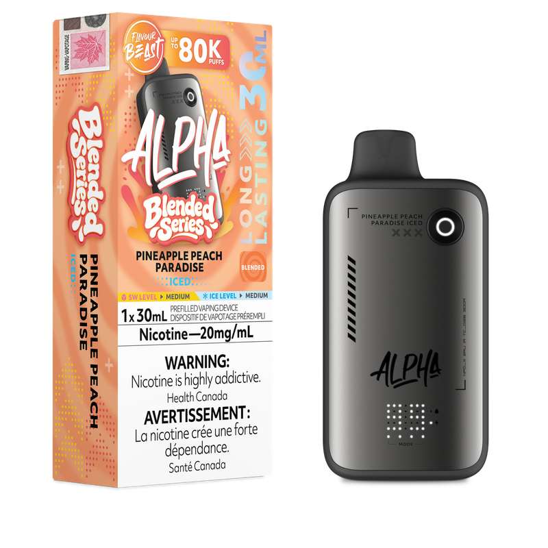 Flavour Beast Alpha 80K - Pineapple Peach Paradise Iced