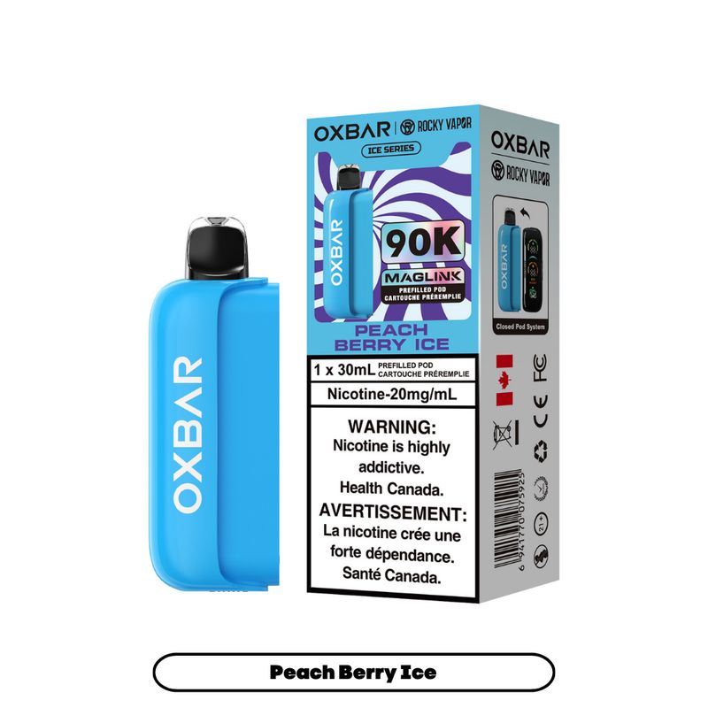 Oxbar Maglink 90K Pod - Peach Berry Ice Oxbar Maglink 90K Pod - Peach Berry Ice