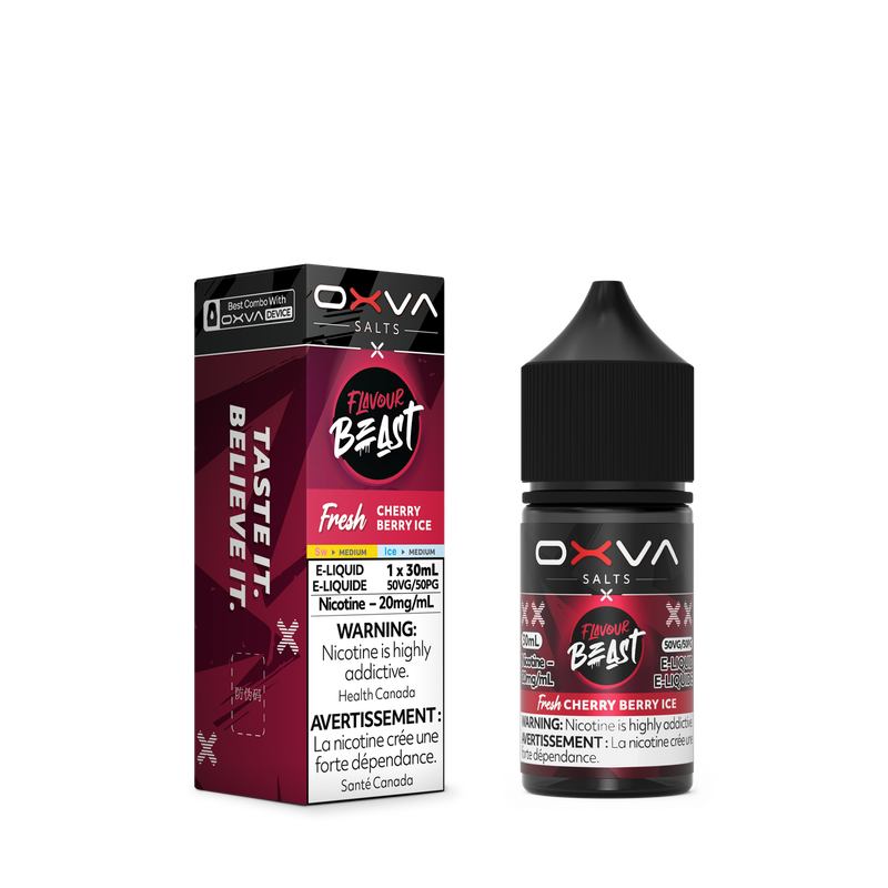 Flavour Beast x OXVA E-Liquid - Cherry Berry Ice