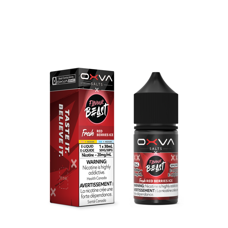 Flavour Beast x OXVA E-Liquid - Red Berries Ice