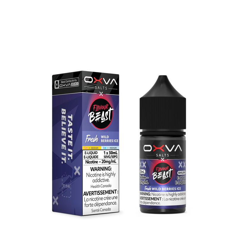 Flavour Beast x OXVA E-Liquid - Wild Berries Ice