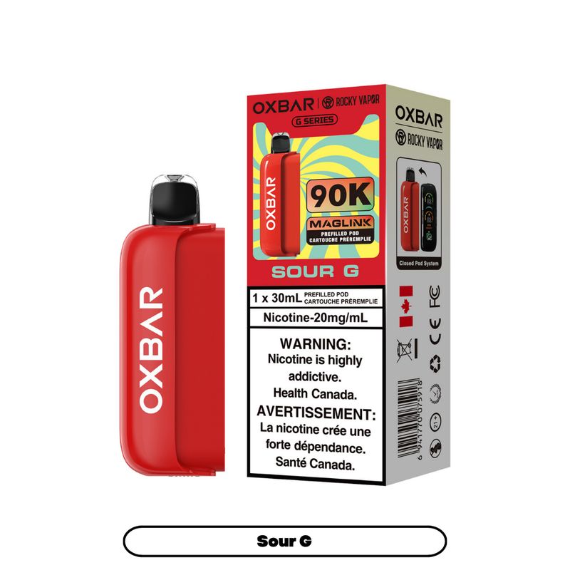Oxbar Maglink 90K Pod - Sour G