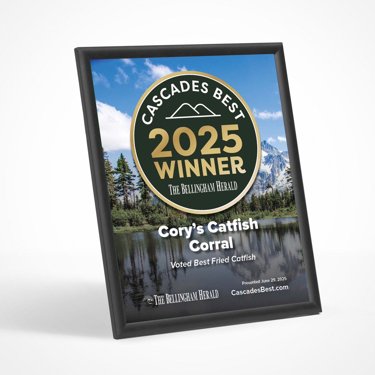 Winner&#39;s Modern Plaque