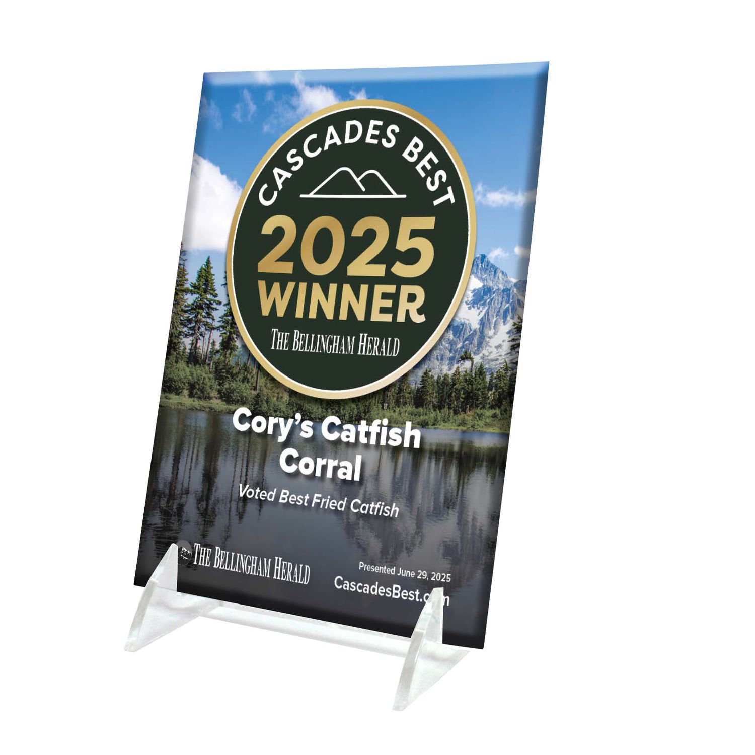 Crystal Keepsake Plaque