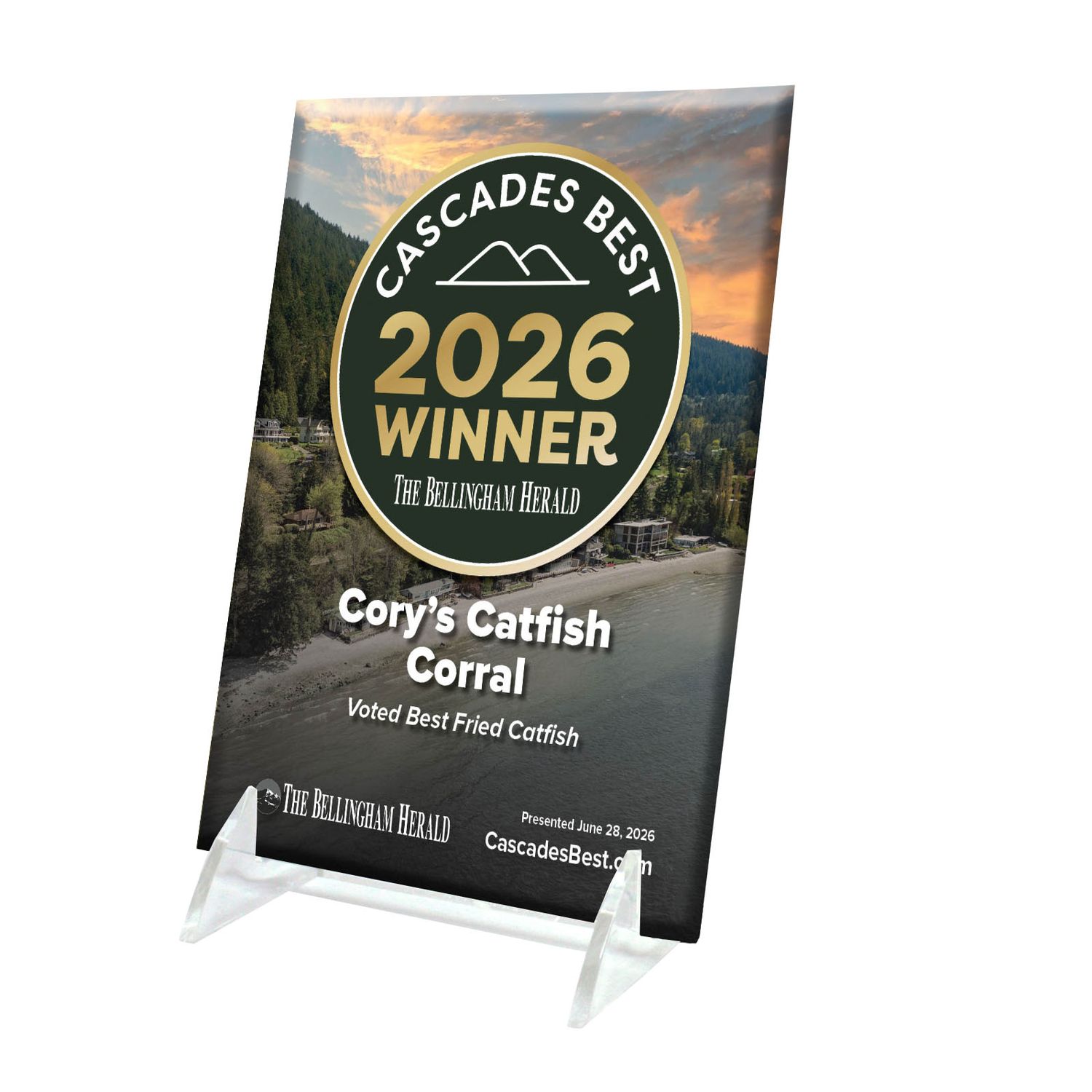 Crystal Keepsake Plaque