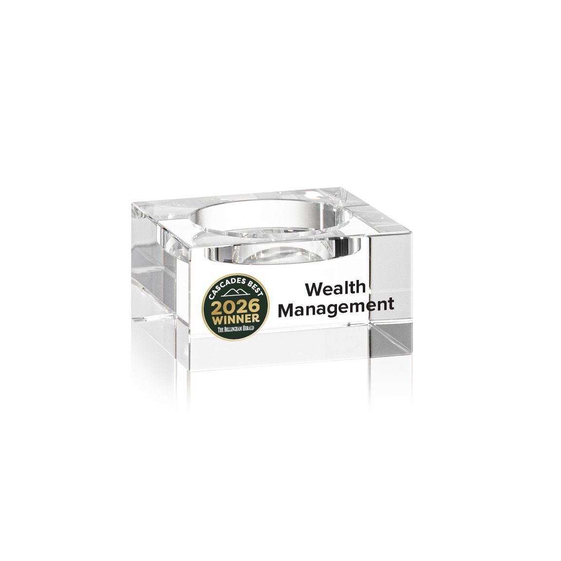 Crystal Winner's Award - Additional Stacking Blocks