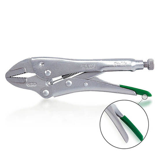 10” Straight Jaw Locking Pliers Nickel