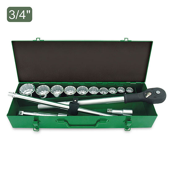 14PCS 3/4"DR. 12PT Socket Set  BBEB Series
