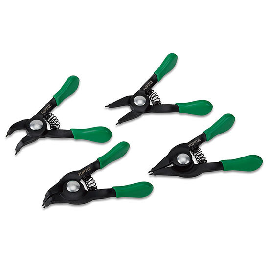 4PCS Mini Retaining Ring Pliers Set