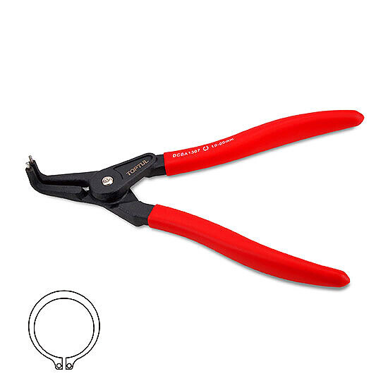 7” 90° Retaining Ring Pliers (External Ring) Black