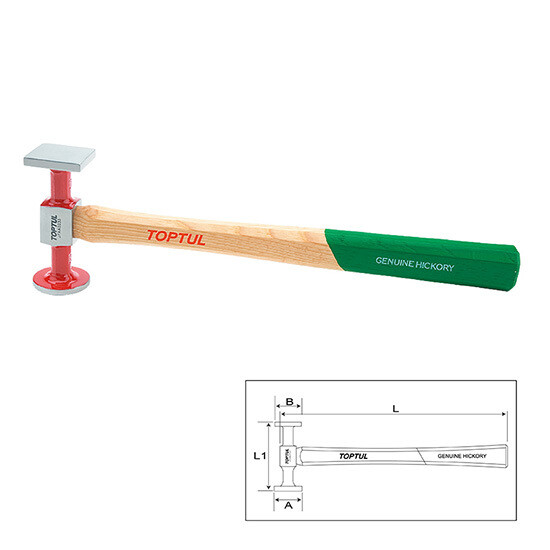 Standard Bumping Hammer (Crowned Face) L=330mm