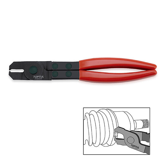CV Boot Clamp Pliers-Earless Type L=9-1/2”(240mm) Black Phosphate
