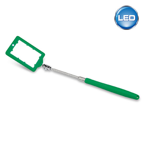 Telescopic Inspection Mirror With LED Light L=275-965mm