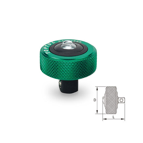 1/4"Dr.52T L=25.5mm Palm Ratchet Metallic Coating