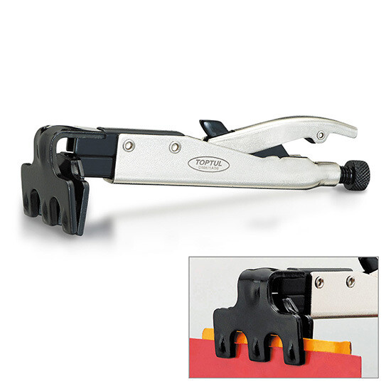 8” (L=200mm) Self-Locking Multi-Grip Pliers with Wide Flat Jaws