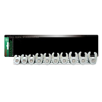 10 PCS Flare Nut Crowfoot Wrench Set