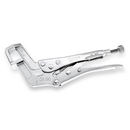 Deep Throat Claw-Grip Locking Pliers Nickel  L=150mm(6")