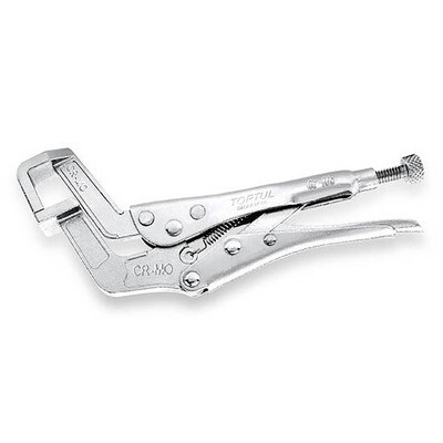 Deep Throat Claw-Grip Locking Pliers Nickel  L=150mm(6")