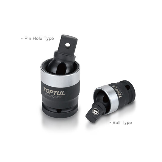 (Pin Hole Type)Impact Universal Joint Black Phosphate 3/4"Dr. L=93mm ψ=45.5mm