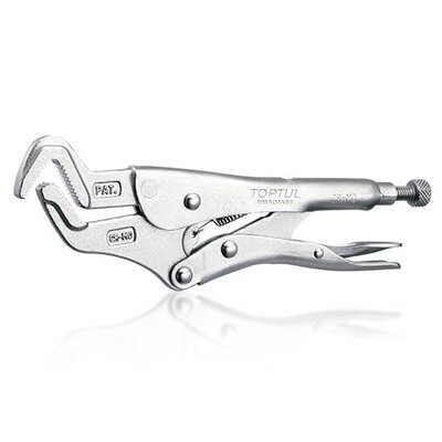 Parrot Nose Locking Pliers With Saw teeth Nickel L=215mm(9")