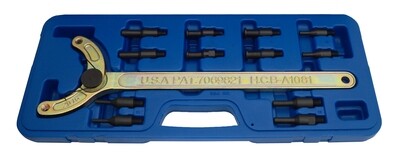 ADJUSTABLE UNIVERSAL CAMSHAFT PULLEY HOLDING TOOL