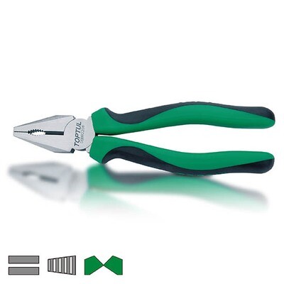 8” Combination Pliers Ergonomic Comfort Grip Handle