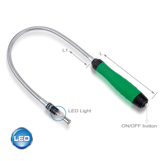 Magnetic Flexible Handle With LED ψ15.5x25"(L=640mm)