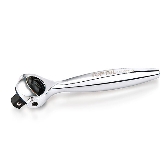 1/4" Dr. Mini Swivel-Head Ratchet Handle Mirror L=95mm 90T
