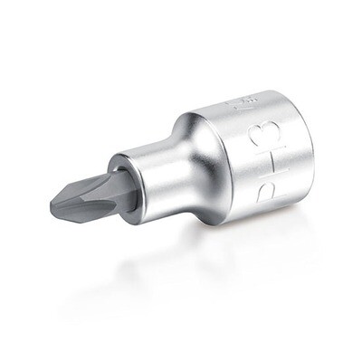 Phillips Bit Sockets (Satin Chrome Finished) 3/8” Drive PH4