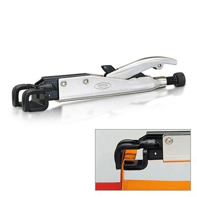 9” (L=215mm) Self-Locking Multi-Grip Plier with Wide Curved Jaws