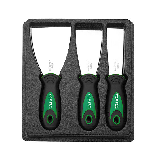 3PCS Stainless Steel Putty Knife Set