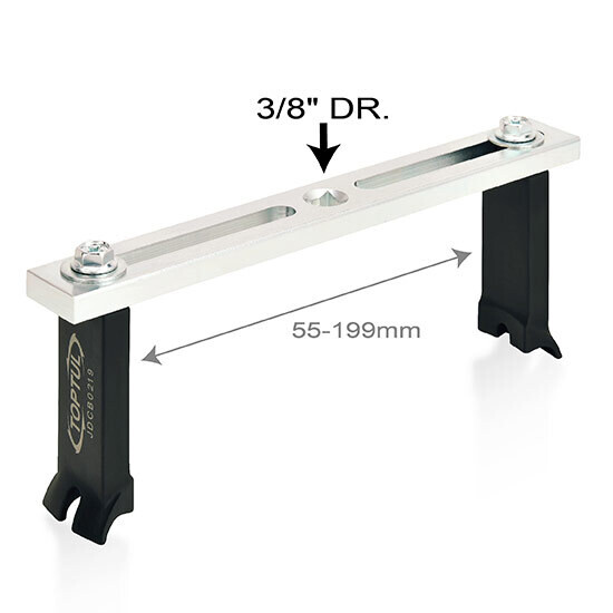 Adjustable Fuel Tank Lid Remover