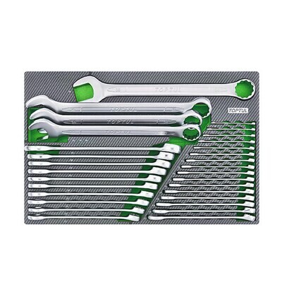 30 pcs AAEB Series Combination Wench Set 6mm-38mm in EPE Foam