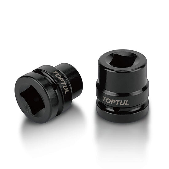 19mm 1" DR. Square Budd Wheel Impact Sockets (4PT)