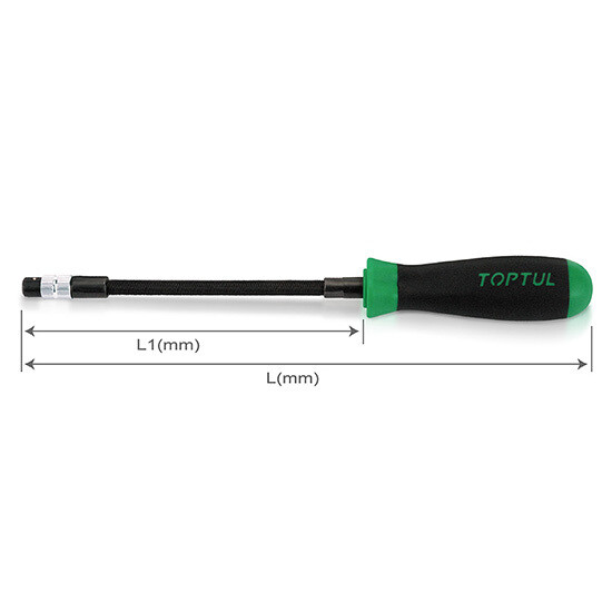 Flexible Bit Holder with Handle 1/4" L=290mm
