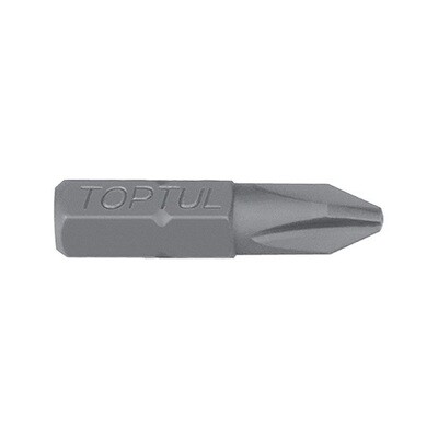 Hex Shank Phillips Bit Insert  1/4" PH3 25mm