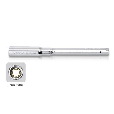 1/4" Hex Magnetic Power Bit Holder  Satin Chrome