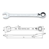 Pro-Series Reversible Ratchet Combination Wrench - SAE  9/16"