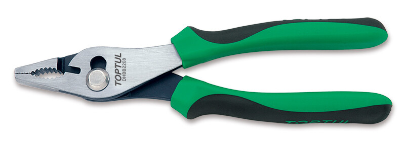 8” Combination Slip-Joint Pliers (with wire cutting)