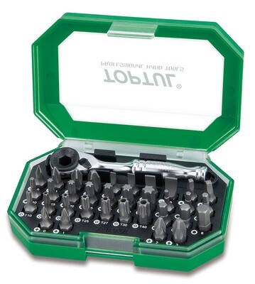 1/4" Hex Drive Mini Ratchet Bit Set