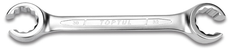 12PT - Flare Nut Wrench - METRIC (Satin Chrome Finished)