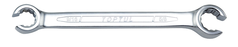 12PT - Flare Nut Wrench - SAE (Satin Chrome Finished)