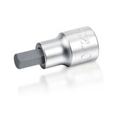 Hex Bit Sockets - SAE (Satin Chrome Finished), Size: 1/8"