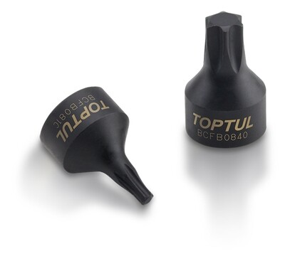 1/4" Drive One-Piece Stubby Star Bit Sockets