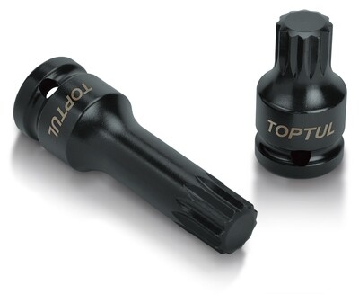 1/2" DR. Spline Bit Impact Sockets