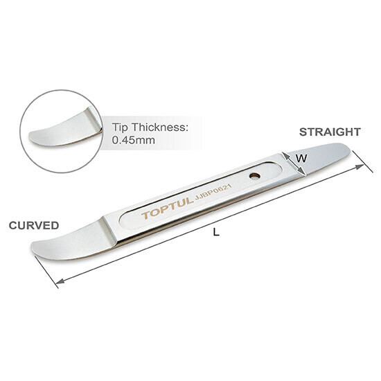 Double End Metal Wedge Pry Tool